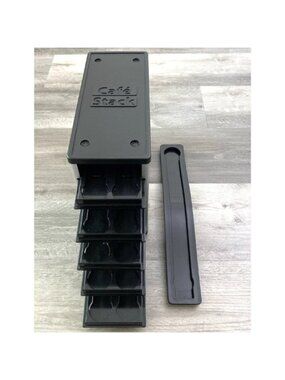 NESPRESSO Pods Holder Storage Cafe Stack 40 Pods & Swissmar 10 Pods Magnetic